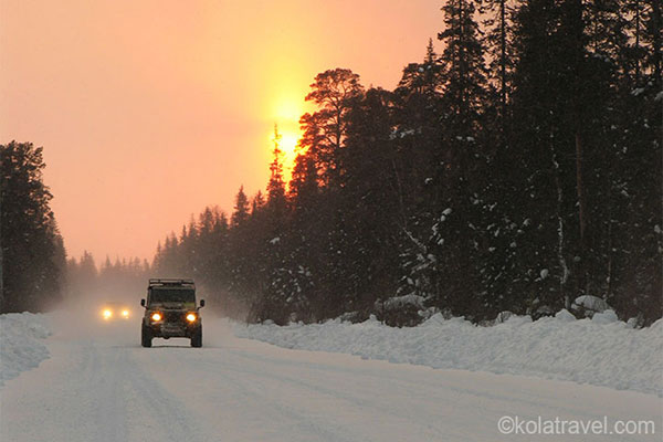 Summer Winter holidays Kola Peninsula Russian Lapland Murmansk
