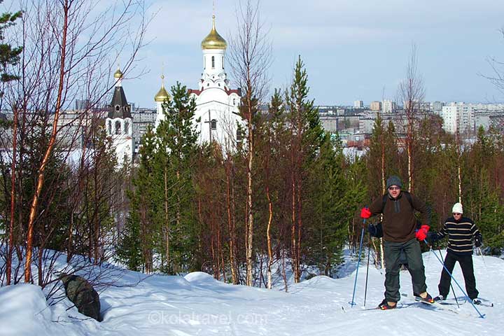 kola peninsula, monchegorsk, mountains, cross country skiing, cross-country, skiing, skiing tour, murmansk, russia
