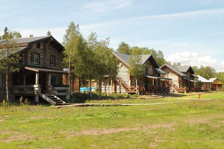 Guided Salmon fishing holiday in Varzuga River. Stay at our camp in brand new lodge and fish unlimited. The holiday is full board. No helicopter necessary. High value for less money!
